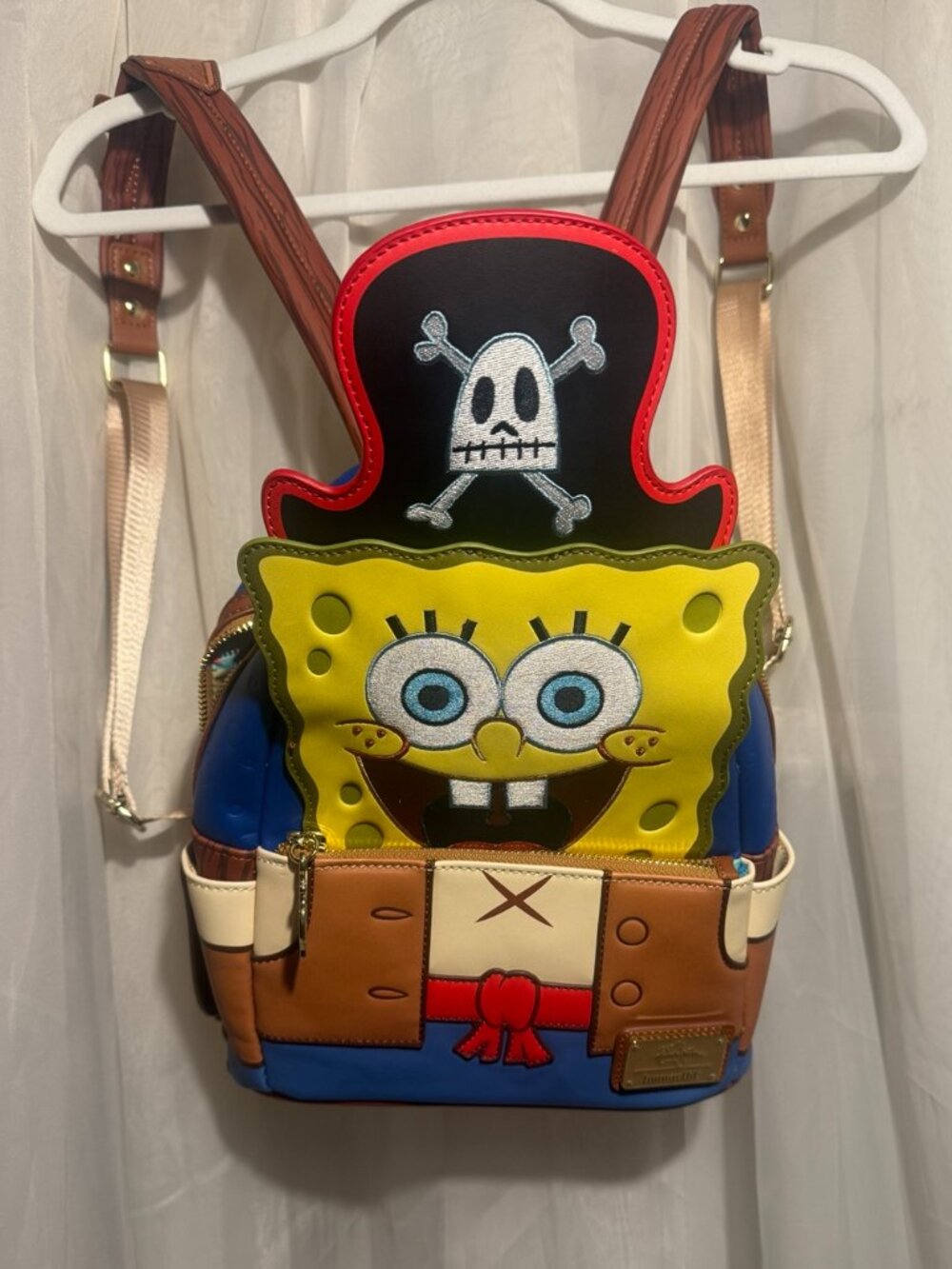 Loungefly Nickelodeon SpongeBob SquarePants Pirate Mini Backpack